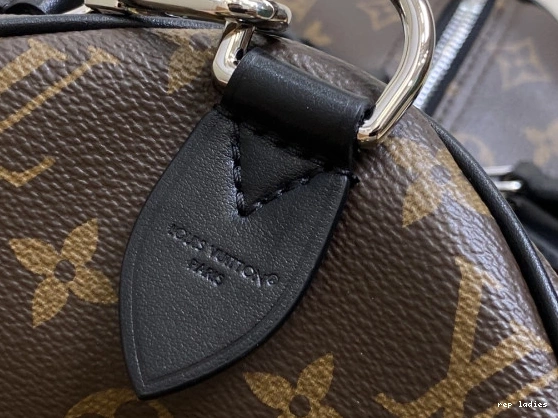 Cheap Vuitton Speedy Soft Louis 30 Dark 0821